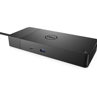 Dell WD19S USB-C Docking Station, black, 130W power delivery, 7 ports, designed for seamless connectivity. Dell WD19S USB-C Docking Station, black, 130W power delivery, 7 ports, designed for seamless connectivity.